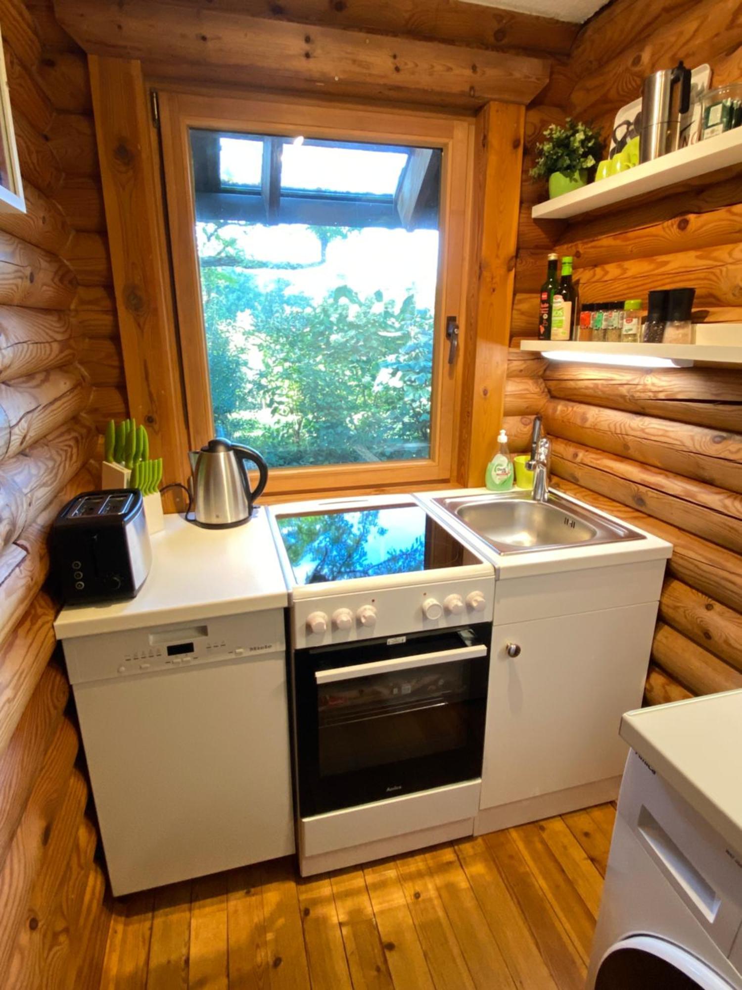 Eifel-Lounge Blockhaus Mit Kamin Garten Balkon Nahe Koeln Therme Bruehl Phantasialand Weilerswist Kültér fotó